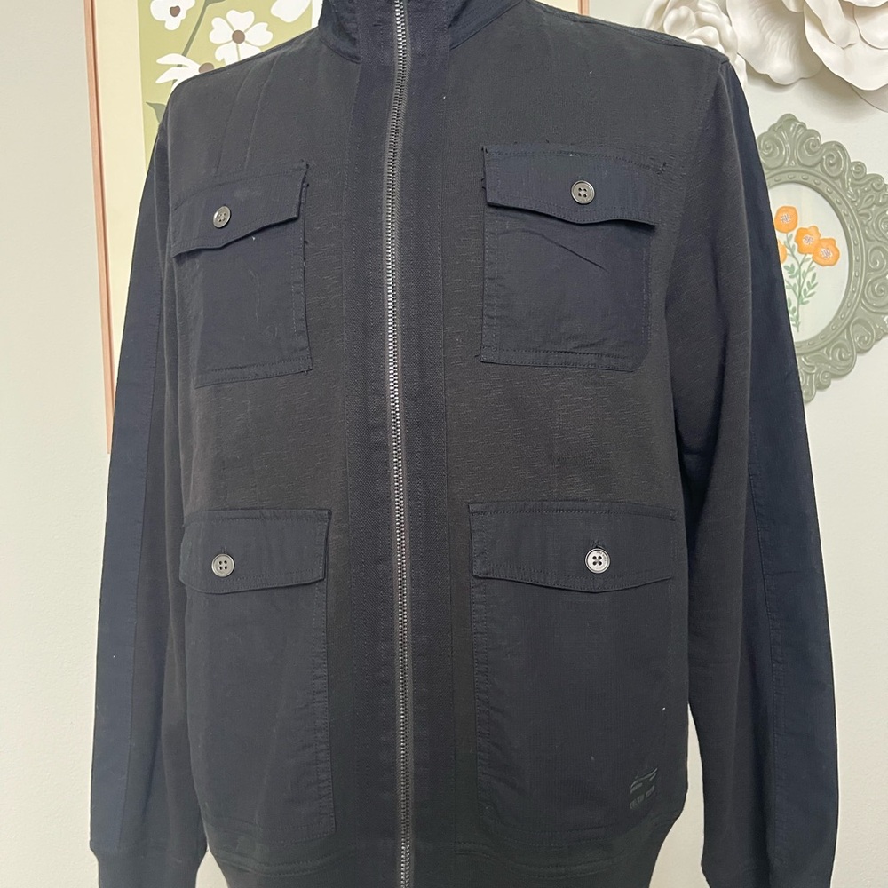 Calvin Klein Black Cotton Jacket